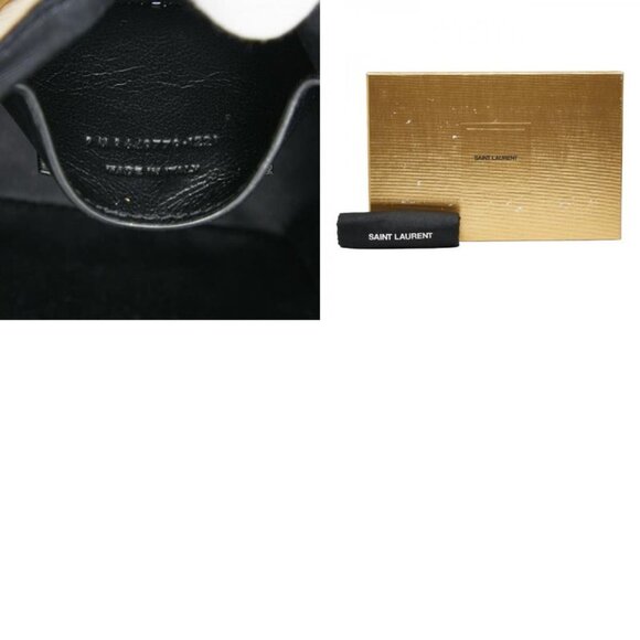 Saint Laurent 80'S Vanity Bag Shoulder Bag Beige Leather - Picture 10 of 10